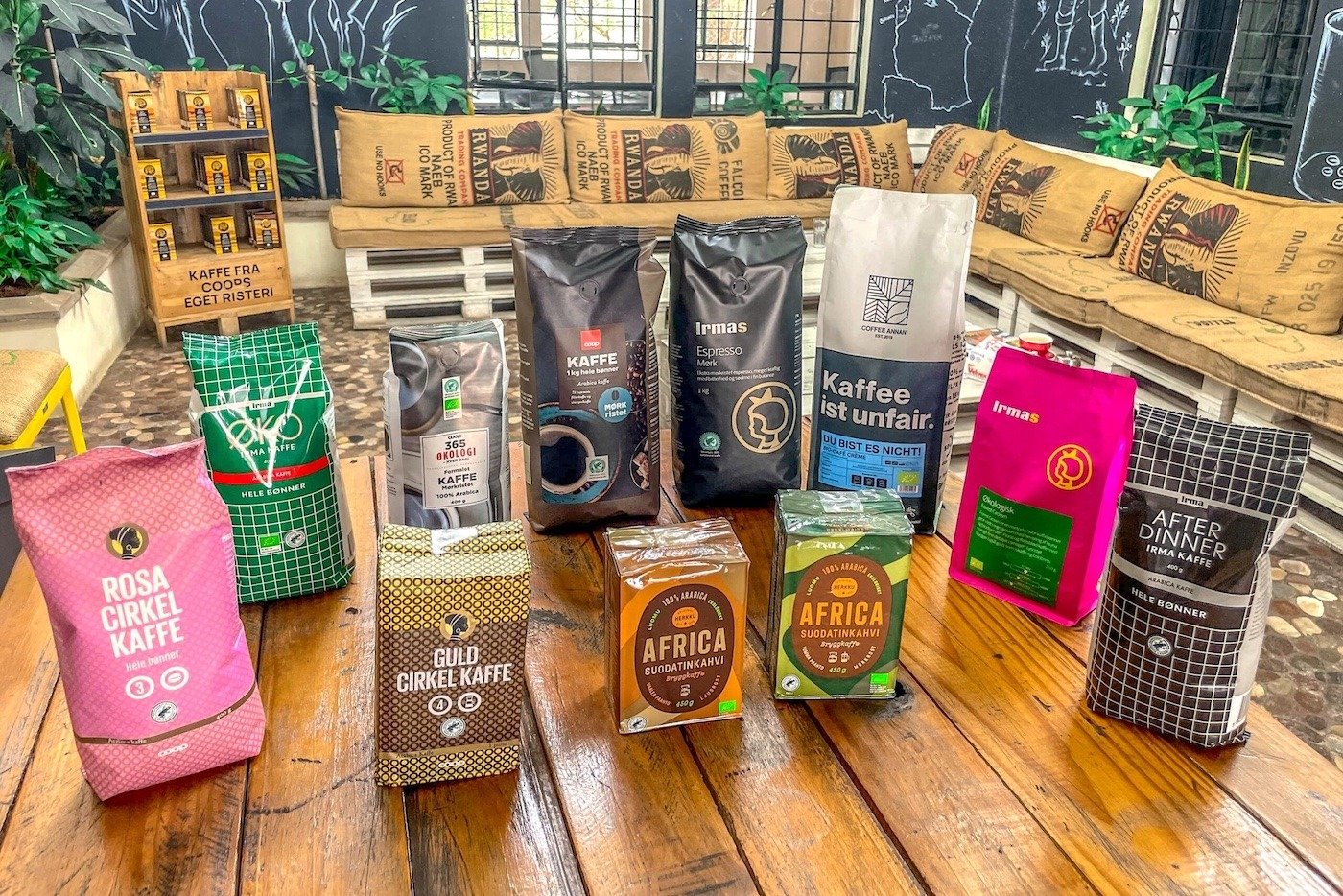 African Coffee Roaster Private Label